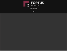 Tablet Screenshot of fortusrealty.com